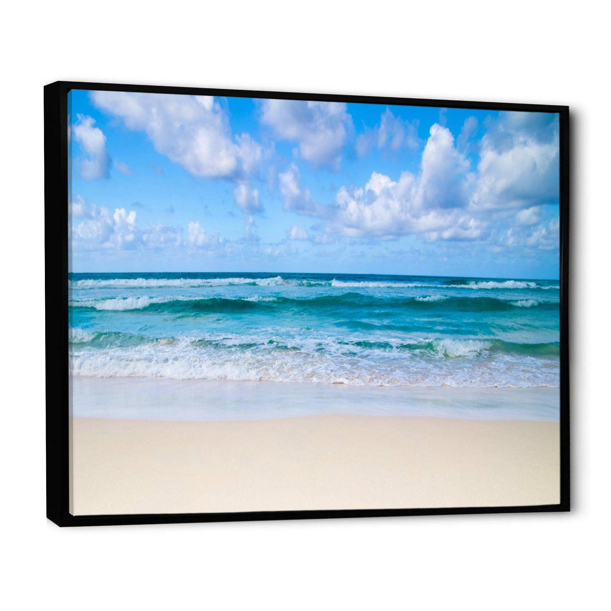 Serene Blue Tropical Beach