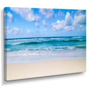 Serene Blue Tropical Beach