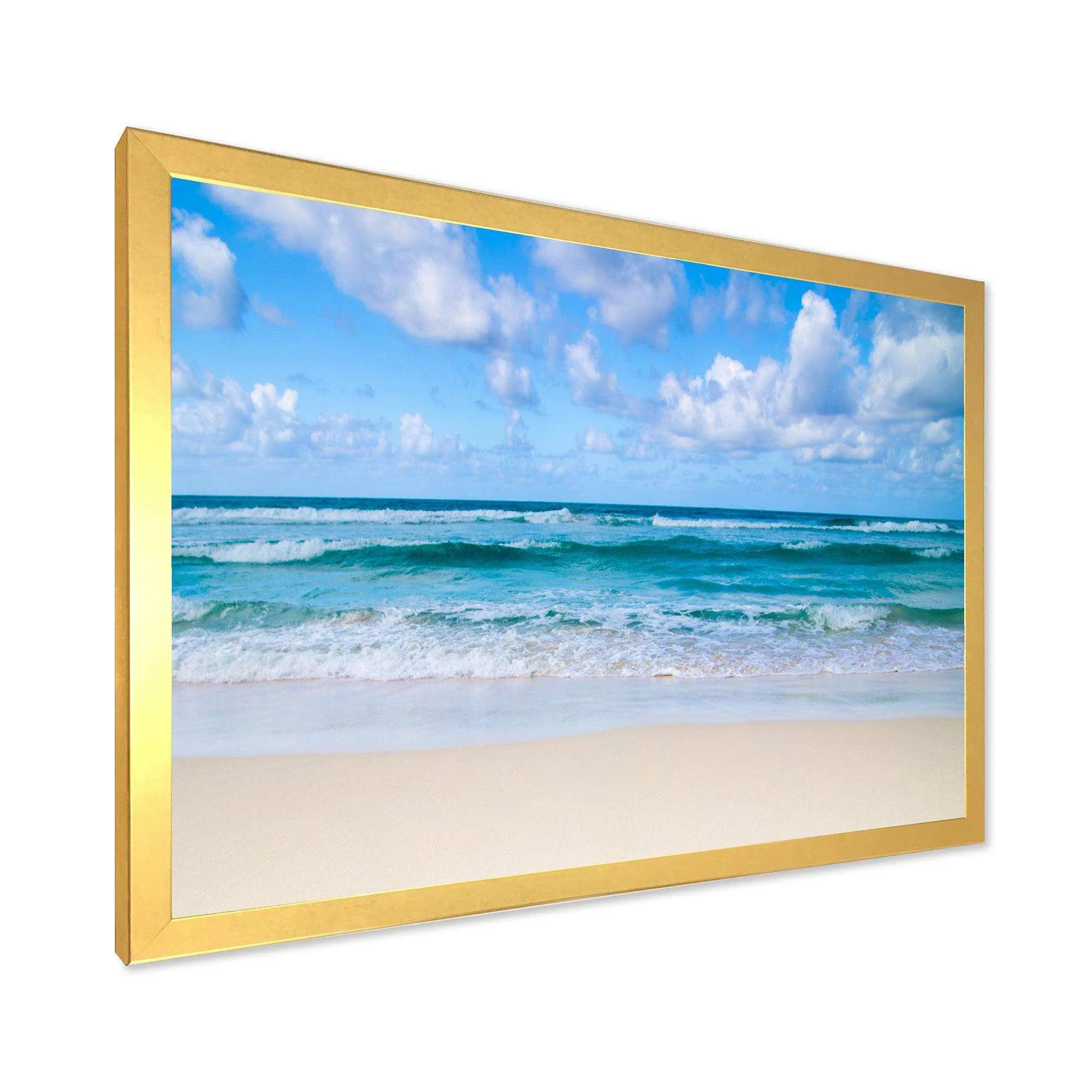 Serene Blue Tropical Beach