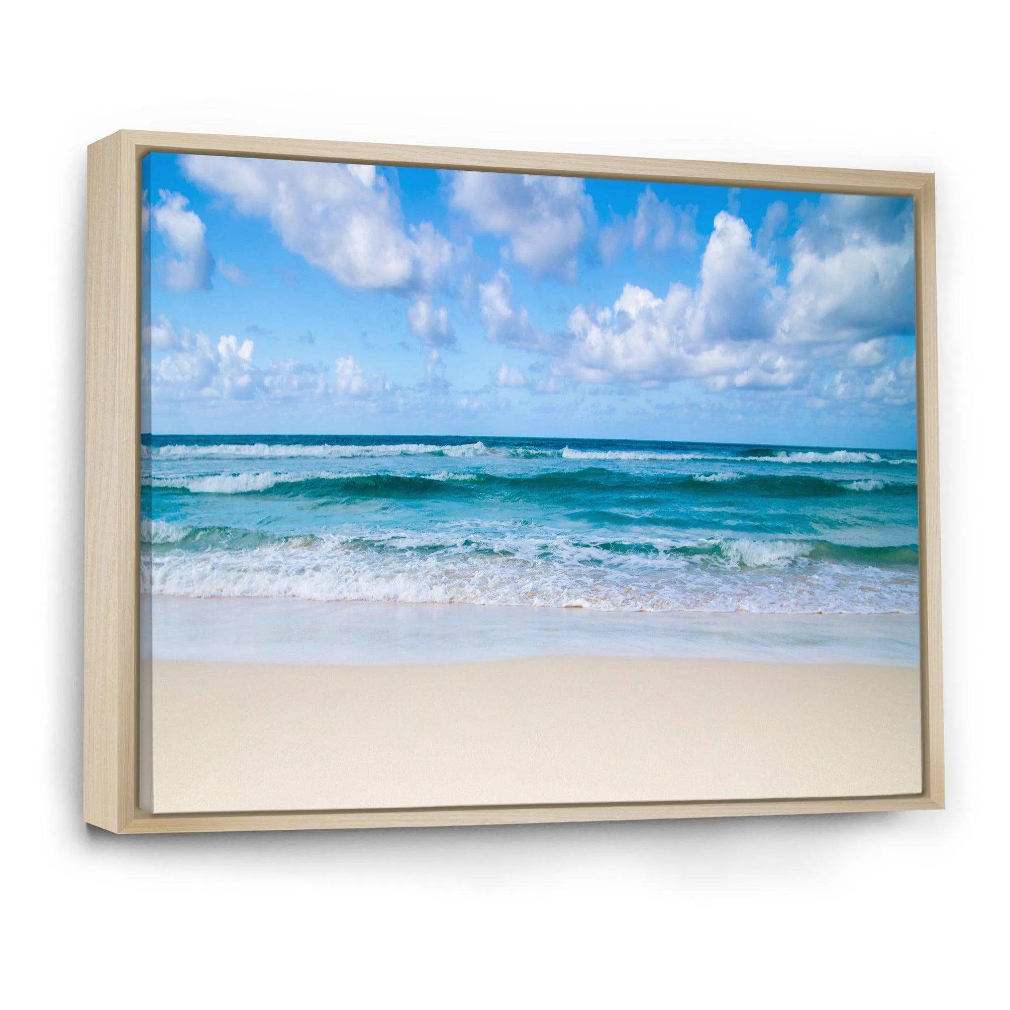 Serene Blue Tropical Beach