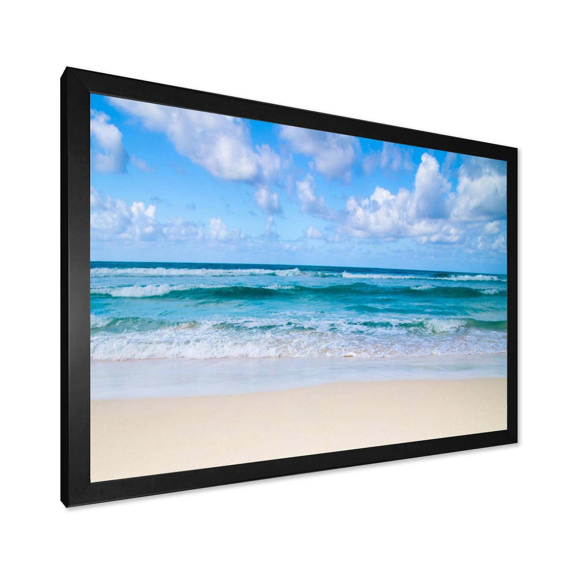 Serene Blue Tropical Beach