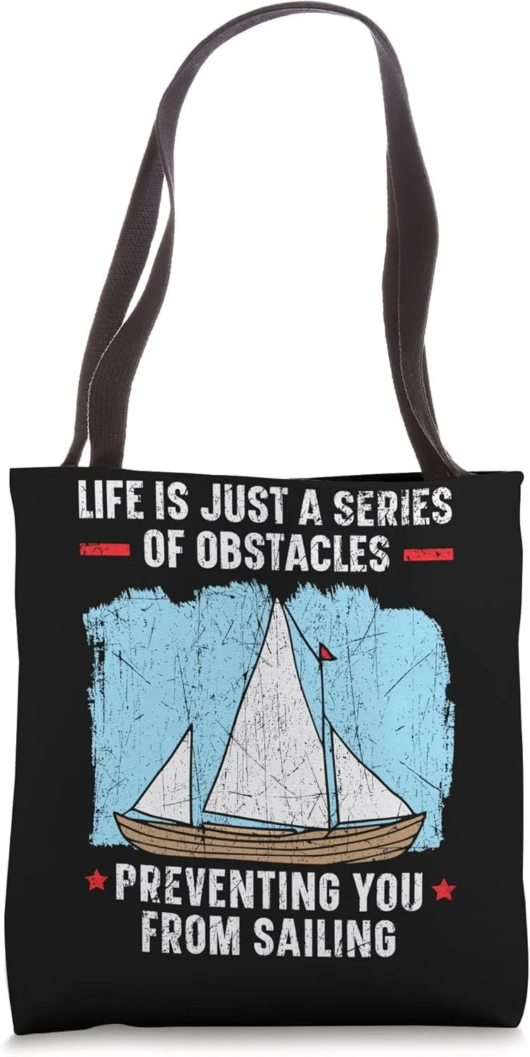 Ship Captain Seafarer Nautical Sailor Boating Sailing Tote Bag