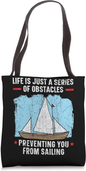 Ship Captain Seafarer Nautical Sailor Boating Sailing Tote Bag