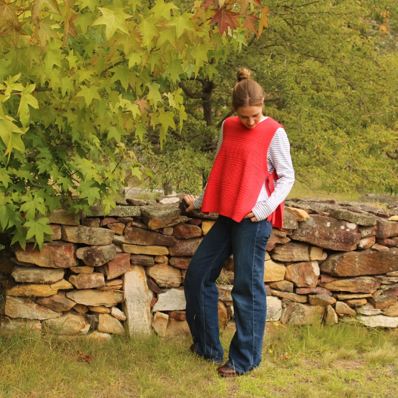 Sibyl Vest - Red