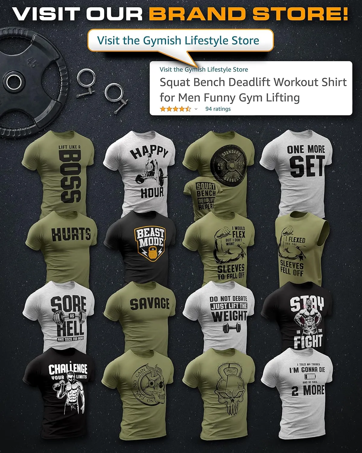 Silver Hair Iron Core Inspirational Gym Goers 3/4 Sleeves Raglan Shirts for Men