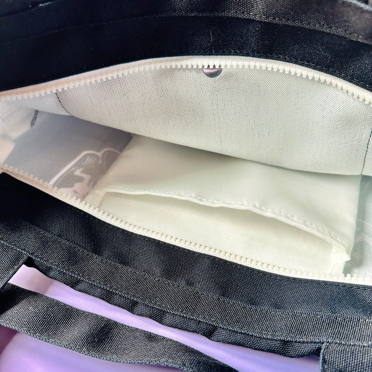 Skelebuns Crossbody Bag with Zipper and Pockets