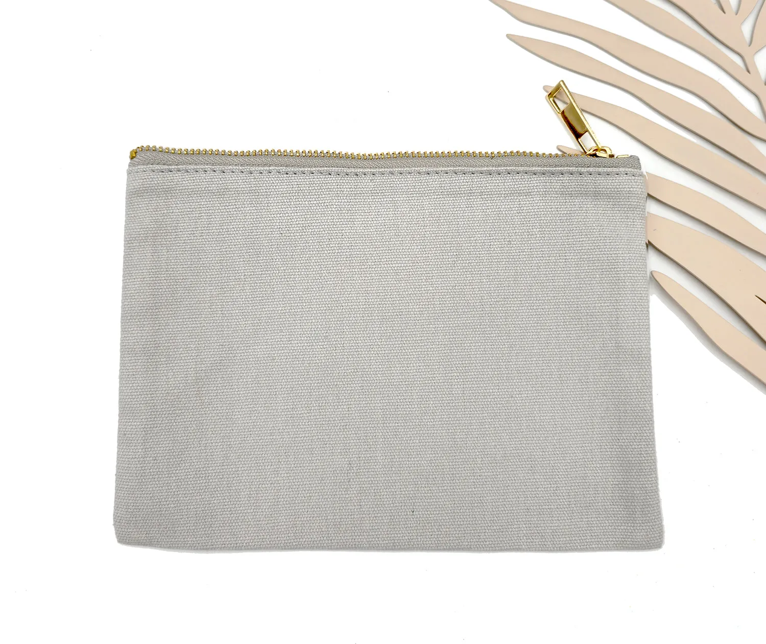 Skeleton  Spooky vibes Pouch Makeup Bag, Canvas Bag ,pencil case, holding various things and more.