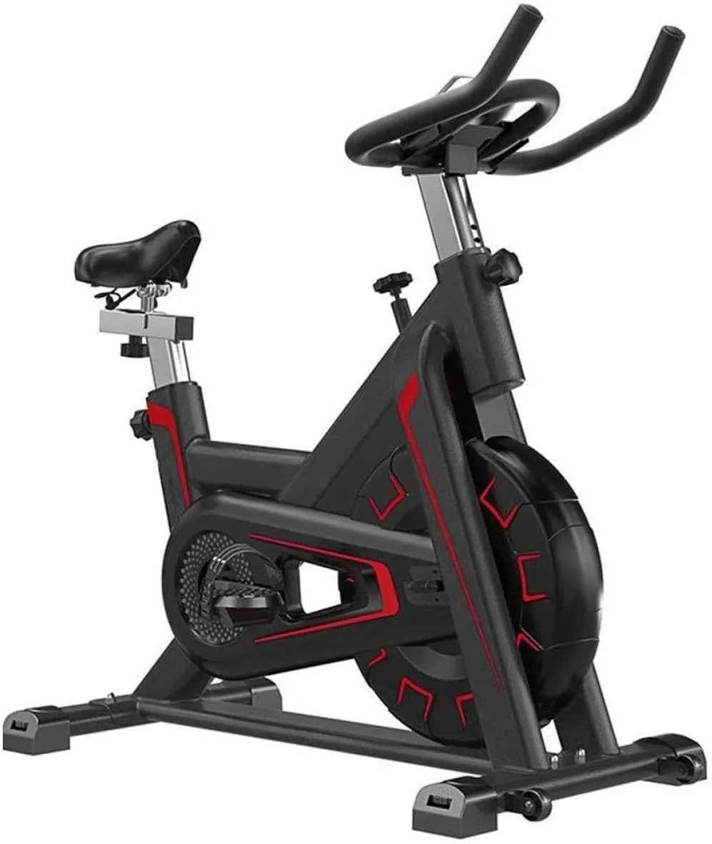 Spinning Bike Fully Wrapped Flywheel With High Safety Indoor Cycling Silent Exercise Bike Fitness Equipment With Tablet Computer Stand Indoor Studio C