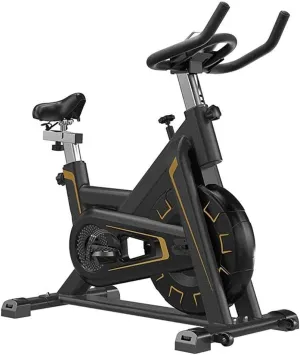 Spinning Bike Fully Wrapped Flywheel With High Safety Indoor Cycling Silent Exercise Bike Fitness Equipment With Tablet Computer Stand Indoor Studio Cycles