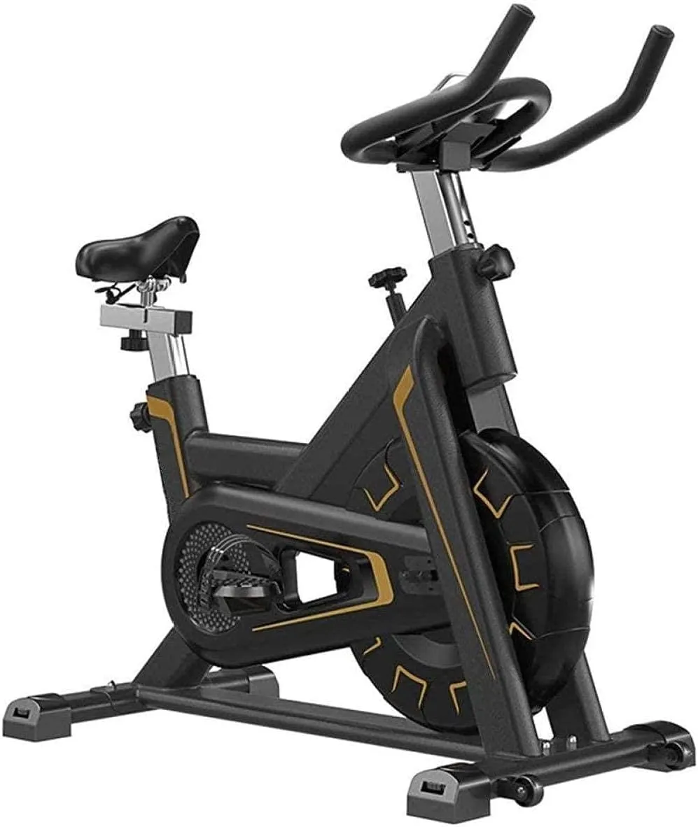 Spinning Bike Fully Wrapped Flywheel With High Safety Indoor Cycling Silent Exercise Bike Fitness Equipment With Tablet Computer Stand Indoor Studio Cycles