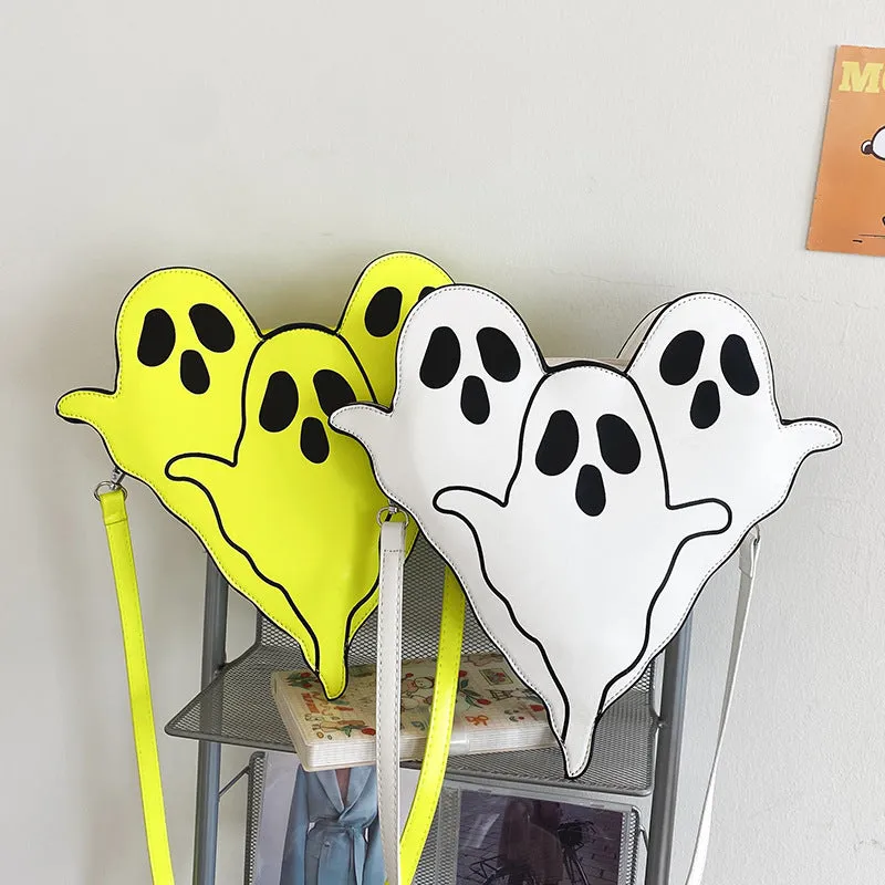 Spooky Halloween Ghost Shoulder Bag