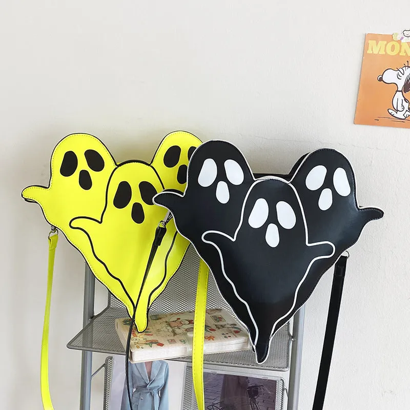 Spooky Halloween Ghost Shoulder Bag