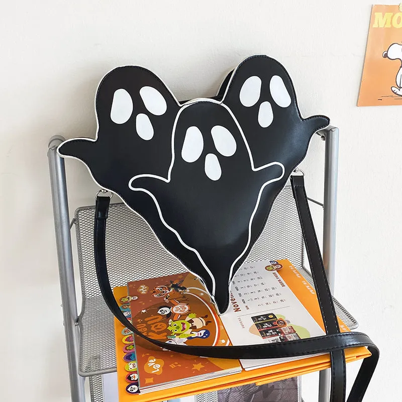 Spooky Halloween Ghost Shoulder Bag