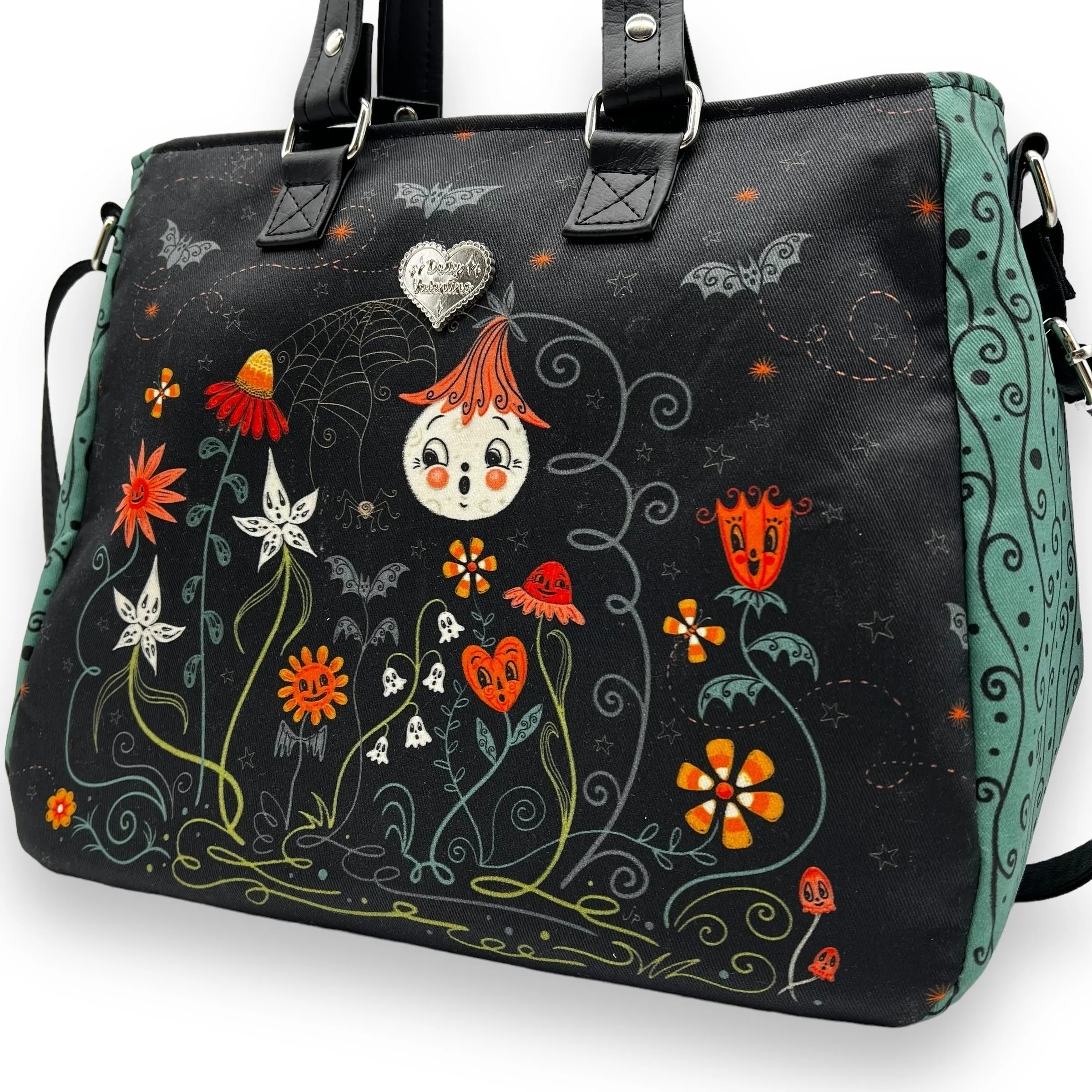 Spooky Luna Night Garden Evelyn Bag / Johanna Parker Collaboration