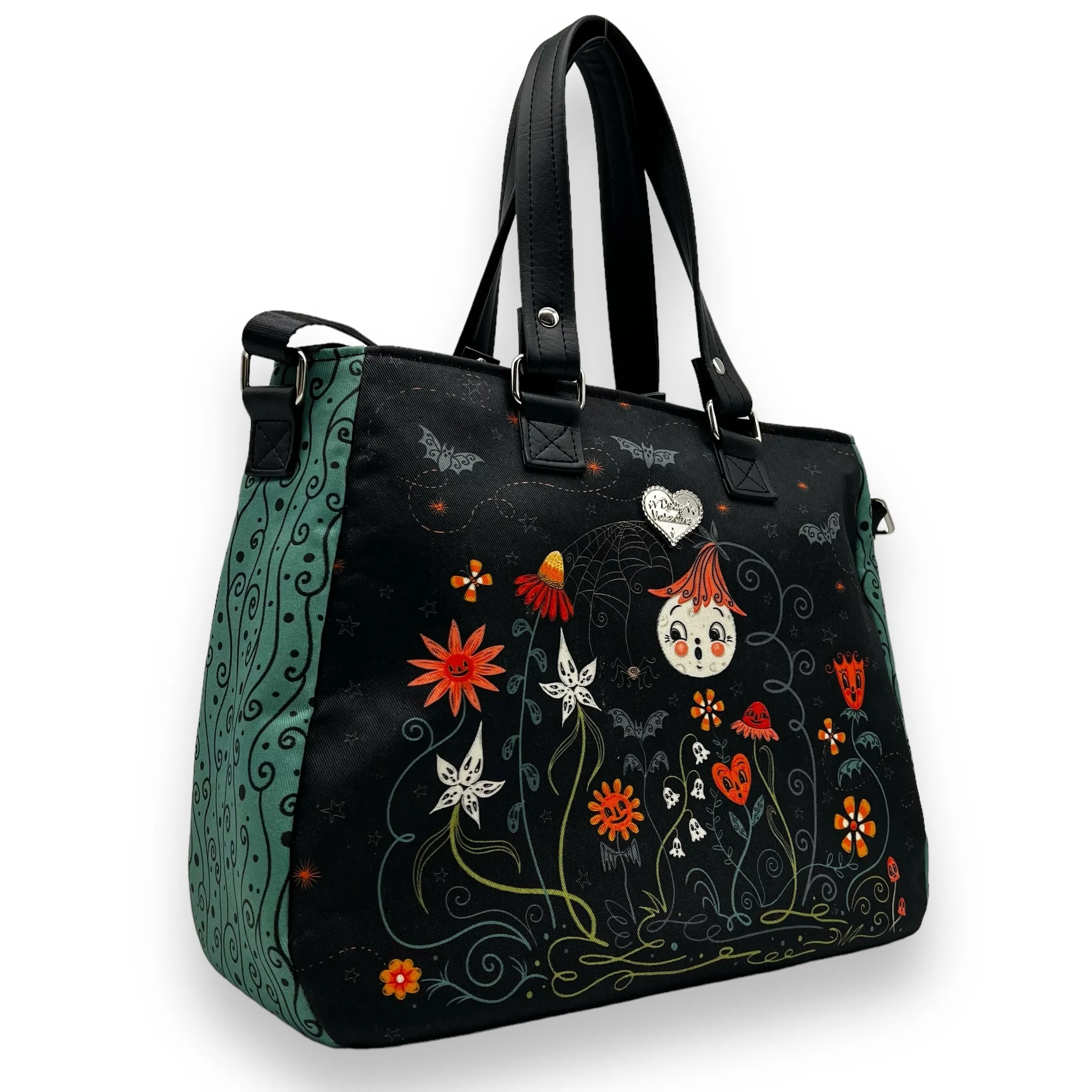 Spooky Luna Night Garden Evelyn Bag / Johanna Parker Collaboration