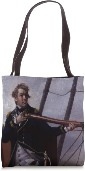Spyglass for Nautical and Maritime Reconnaissance Painting Tote Bag