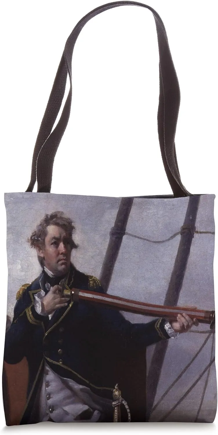 Spyglass for Nautical and Maritime Reconnaissance Painting Tote Bag