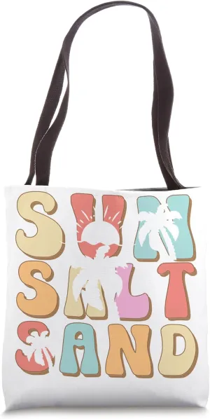 Summer Sunlit Sand Beach Vacation Inspired Tote Bag