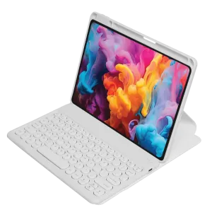TechXtras 360° Screen Rotating Tablet Case iPad 10.2'' - White