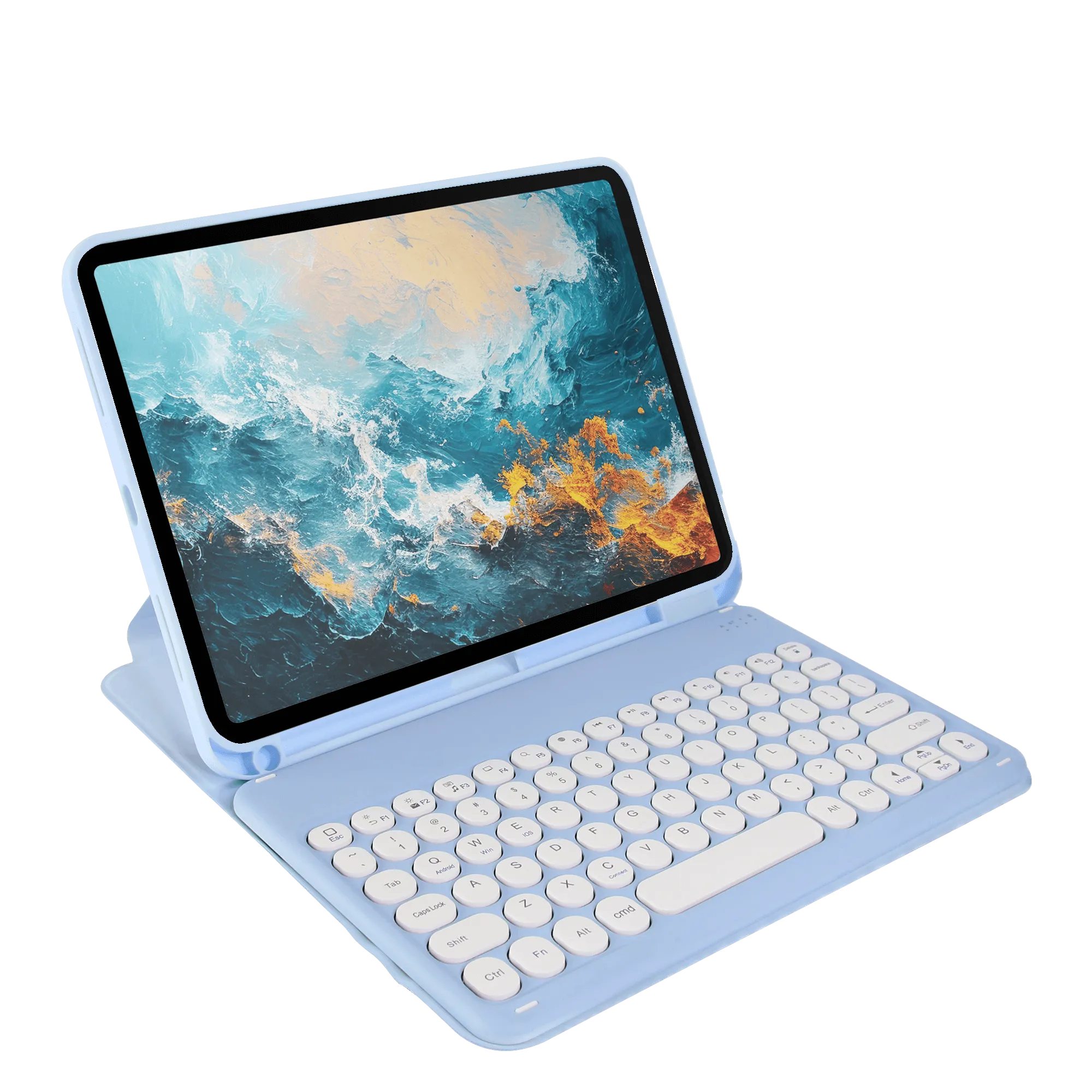 TechXtras 360° Screen Rotating Tablet Case iPad 10.9'' - Blue