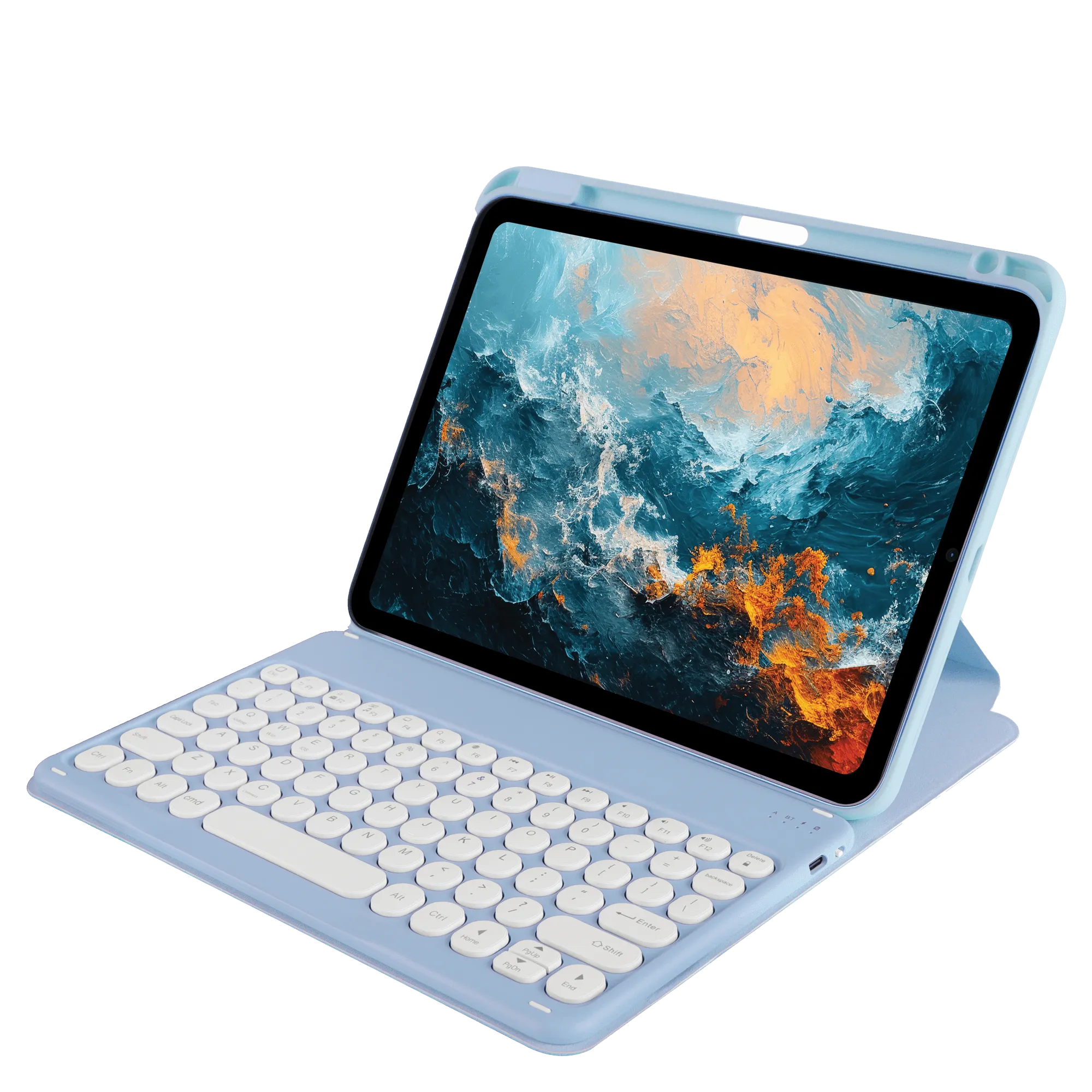 TechXtras 360° Screen Rotating Tablet Case iPad 10.9'' - Blue
