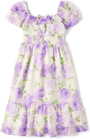 The Children's Place Girls' Short Sleeve Dressy Dress