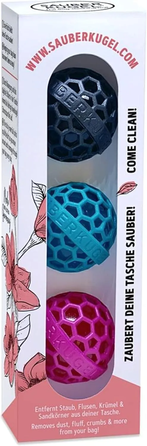 The Clean Ball - The clever way of cleaning purses, bags, backpacks and school bags (Springfield Collection)