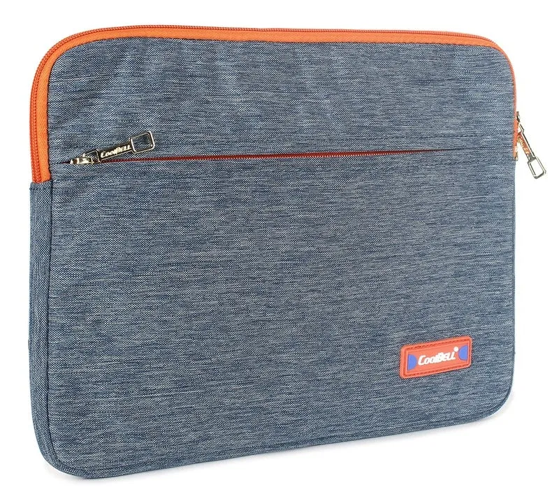 THE CLOWNFISH Tablet Bag - Water Resistant, Stylish | 2L Capacity | Navy Blue