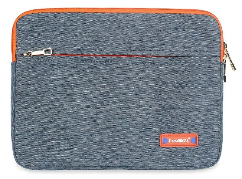 THE CLOWNFISH Tablet Bag - Water Resistant, Stylish | 2L Capacity | Navy Blue