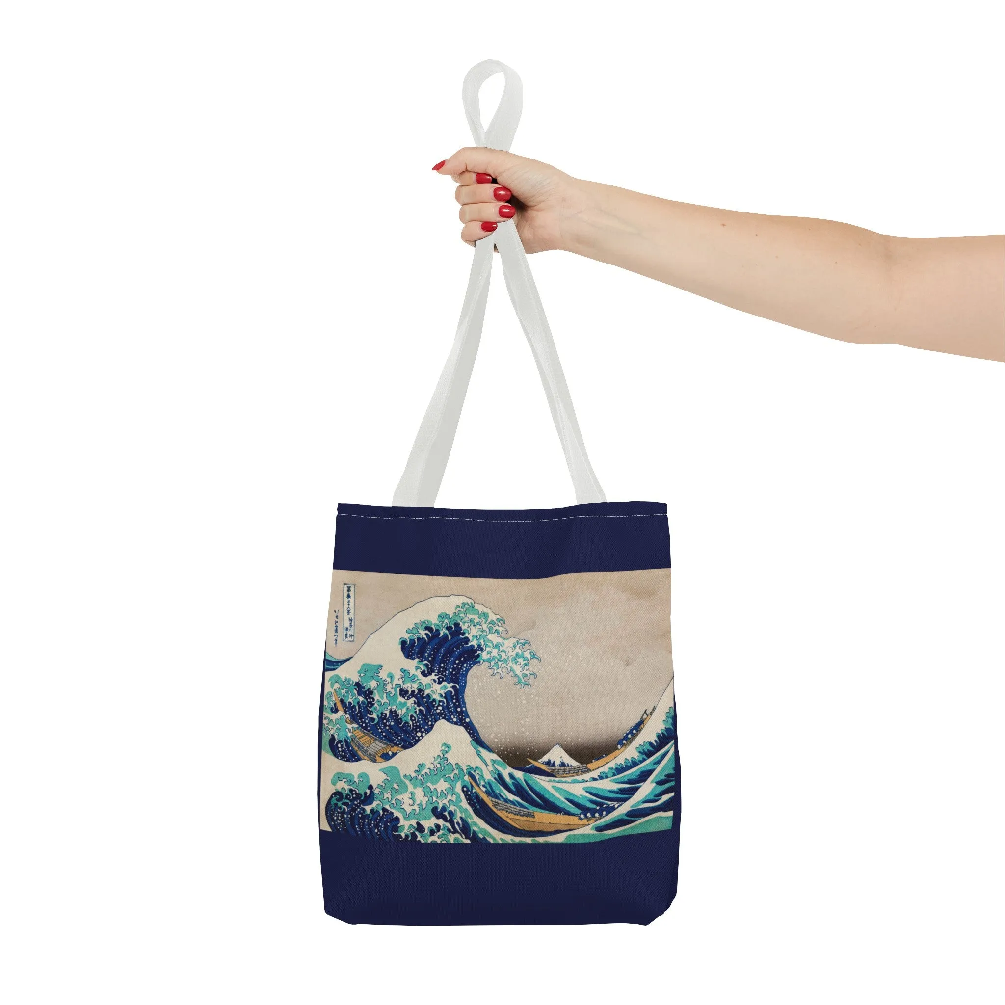 The Great Wave off Kanagawa by Katsushika Hokusai Tote Bag (AOP)