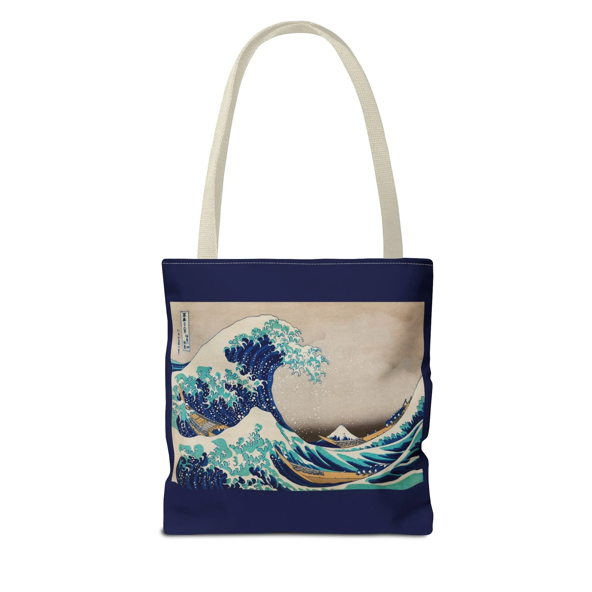 The Great Wave off Kanagawa by Katsushika Hokusai Tote Bag (AOP)