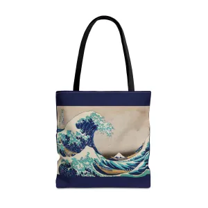 The Great Wave off Kanagawa by Katsushika Hokusai Tote Bag (AOP)