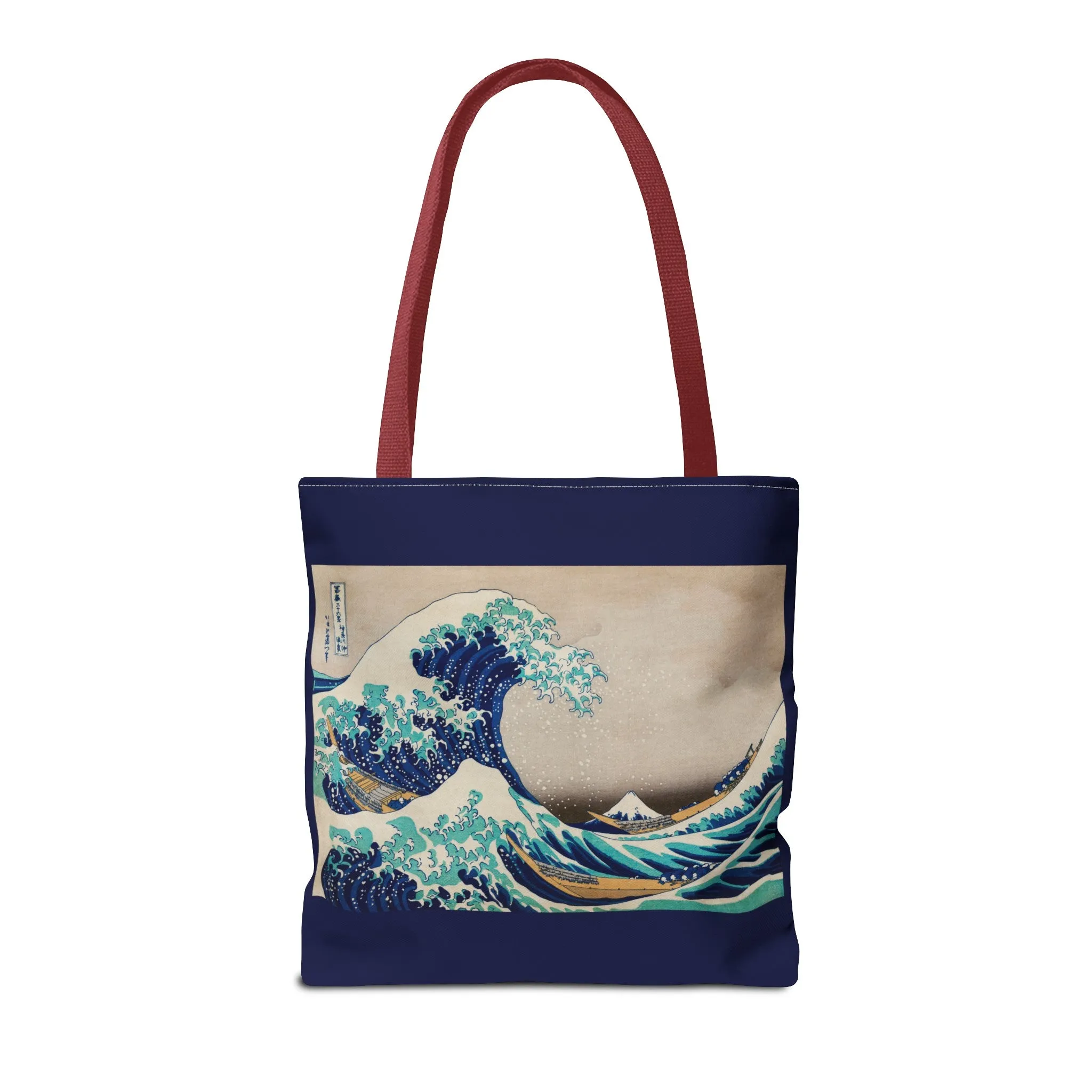 The Great Wave off Kanagawa by Katsushika Hokusai Tote Bag (AOP)