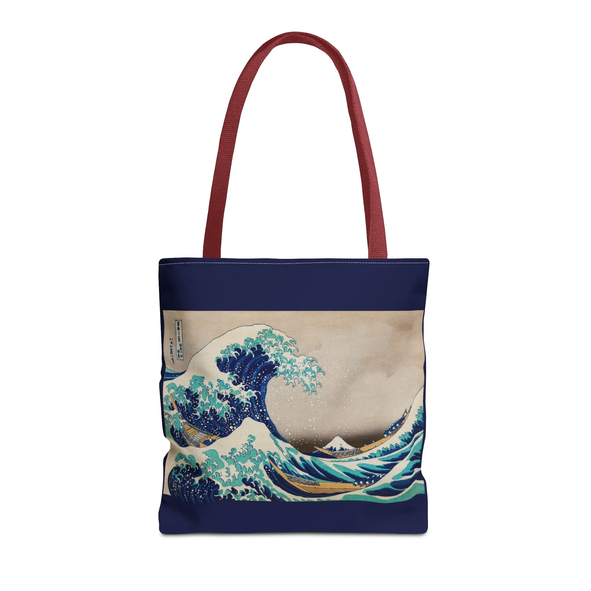 The Great Wave off Kanagawa by Katsushika Hokusai Tote Bag (AOP)