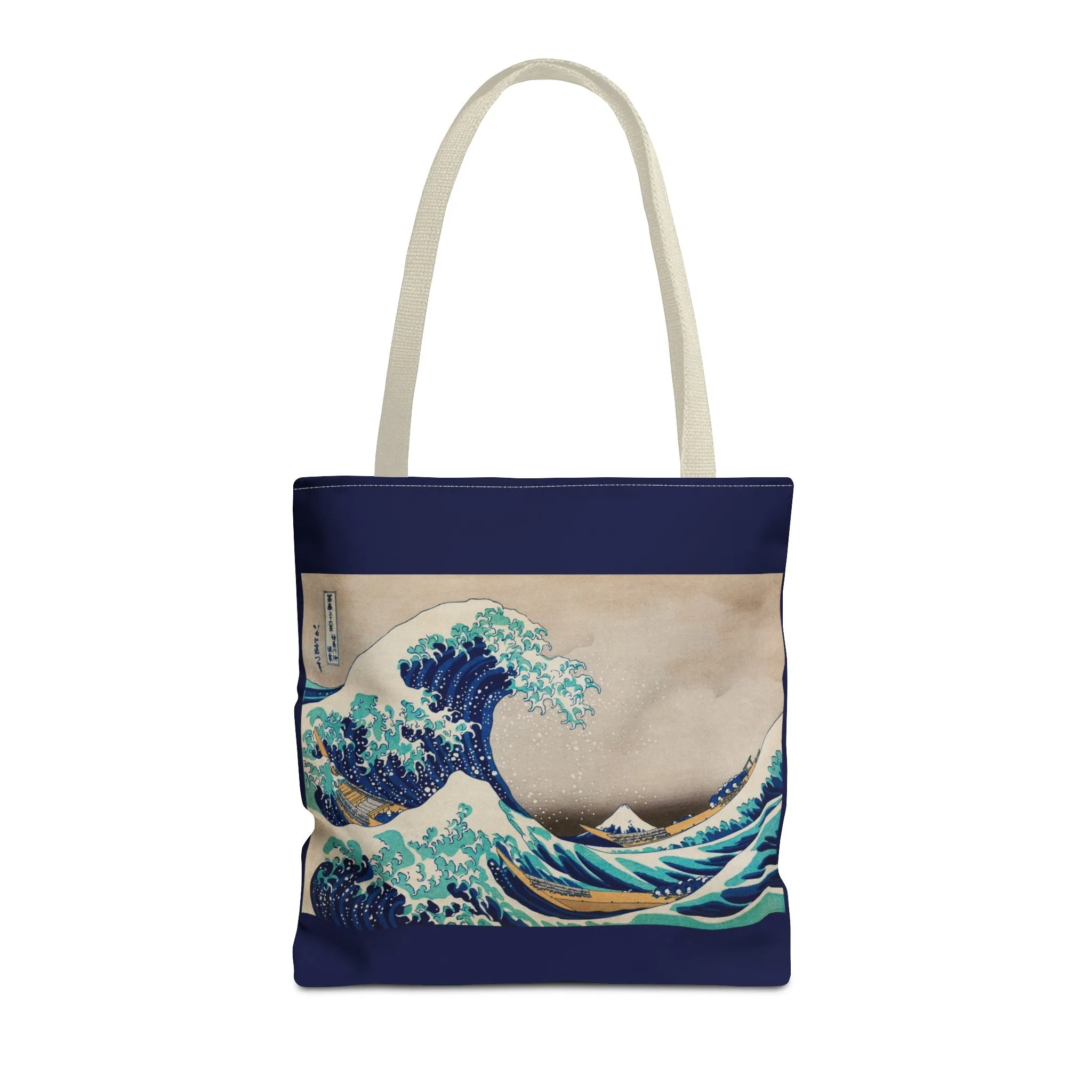 The Great Wave off Kanagawa by Katsushika Hokusai Tote Bag (AOP)