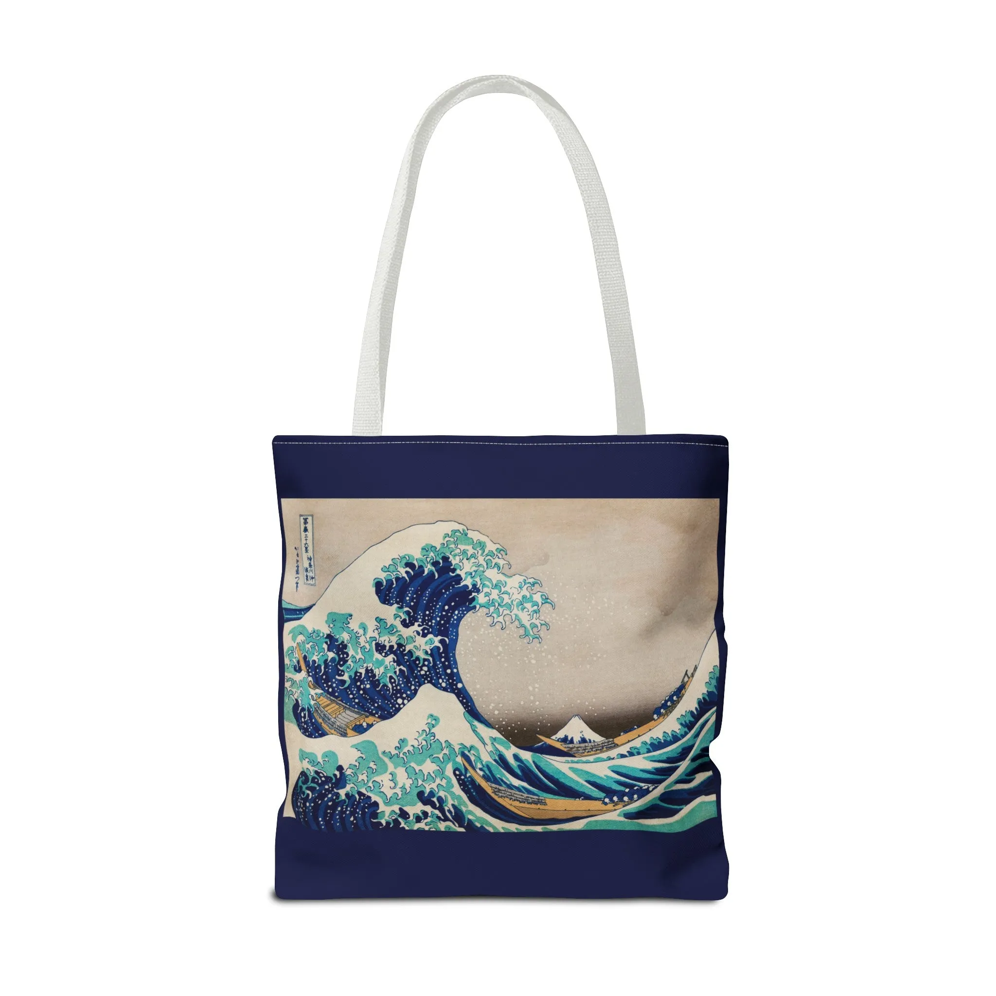 The Great Wave off Kanagawa by Katsushika Hokusai Tote Bag (AOP)