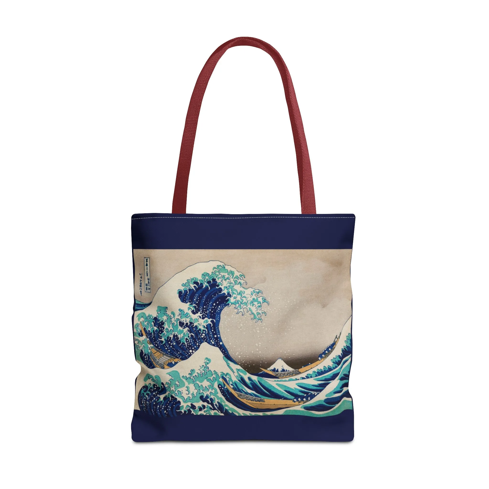The Great Wave off Kanagawa by Katsushika Hokusai Tote Bag (AOP)