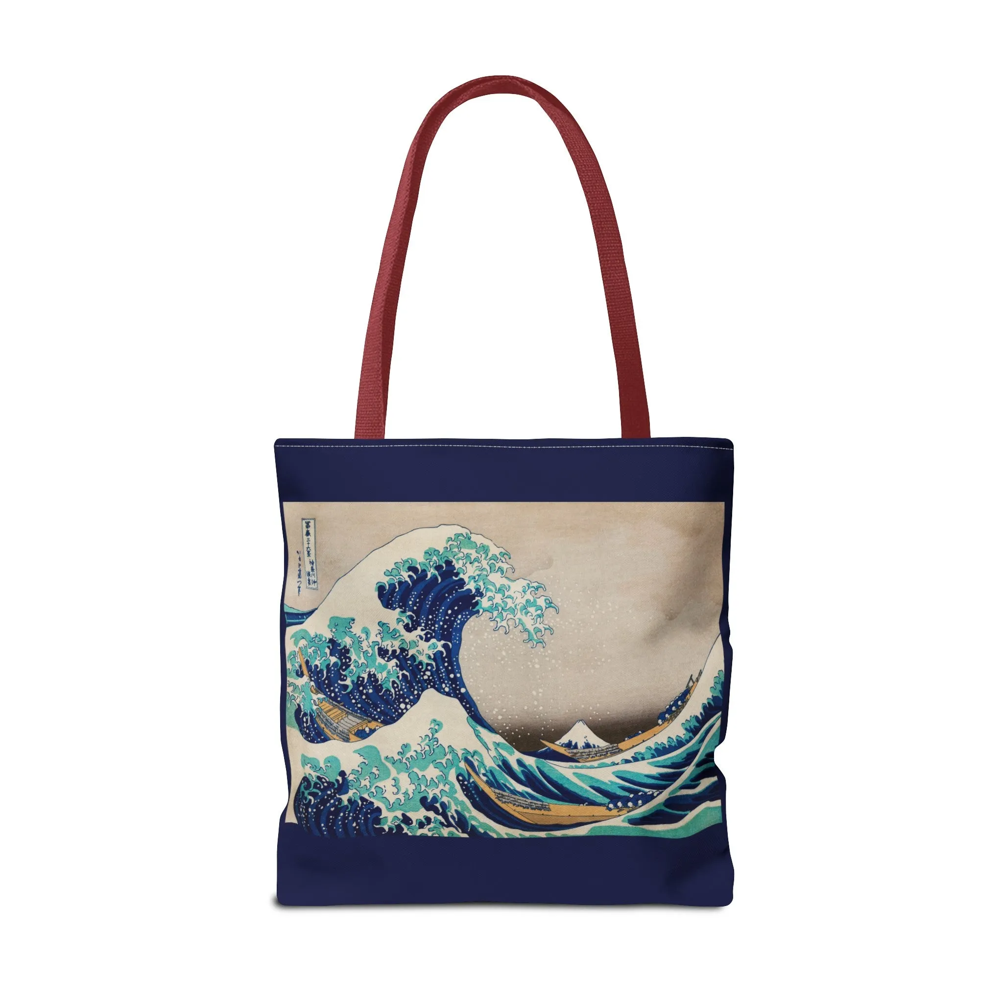 The Great Wave off Kanagawa by Katsushika Hokusai Tote Bag (AOP)