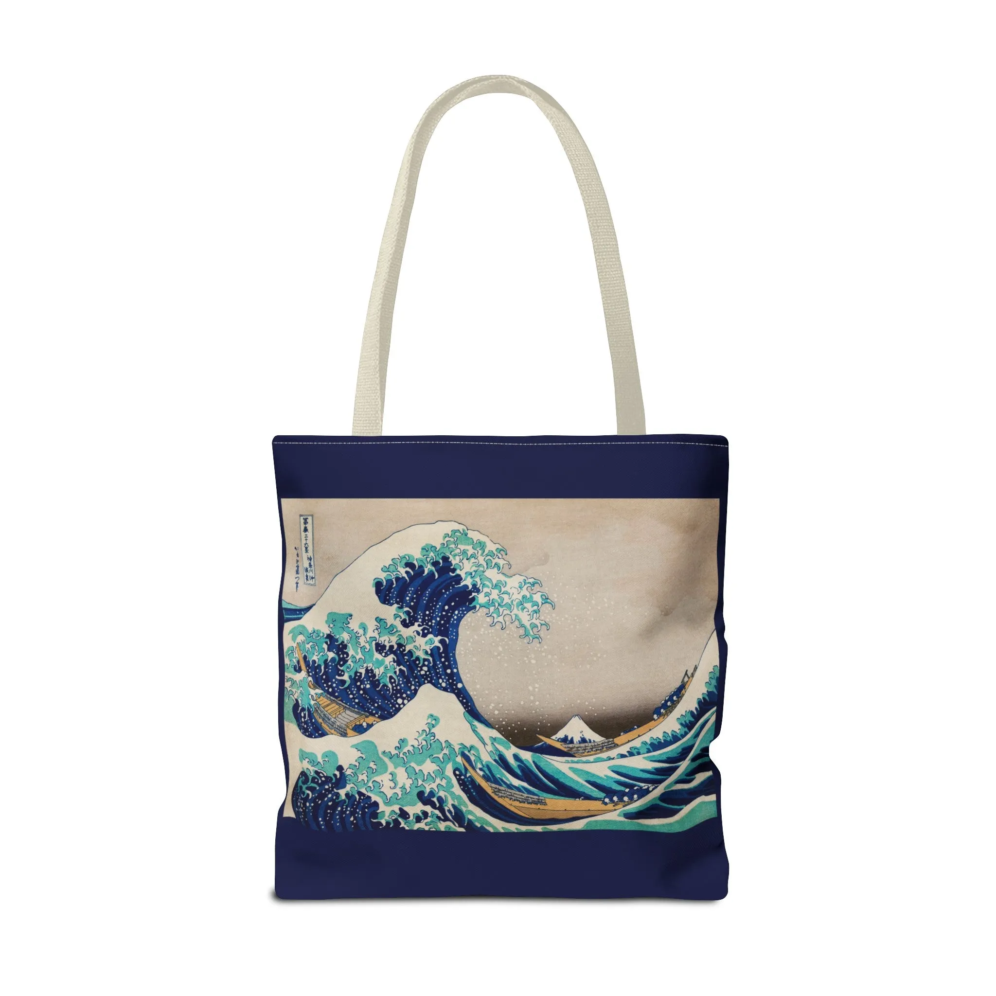 The Great Wave off Kanagawa by Katsushika Hokusai Tote Bag (AOP)