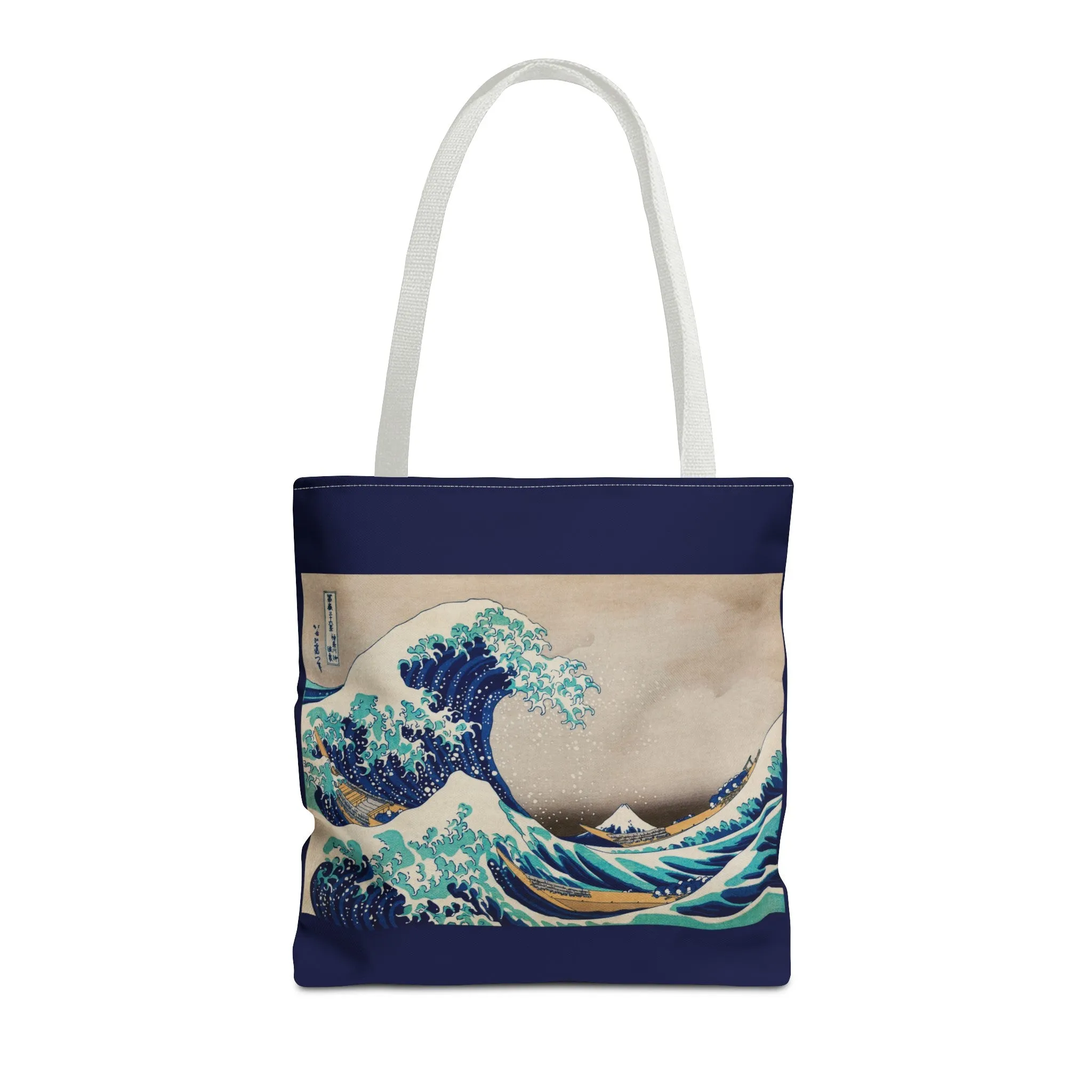 The Great Wave off Kanagawa by Katsushika Hokusai Tote Bag (AOP)