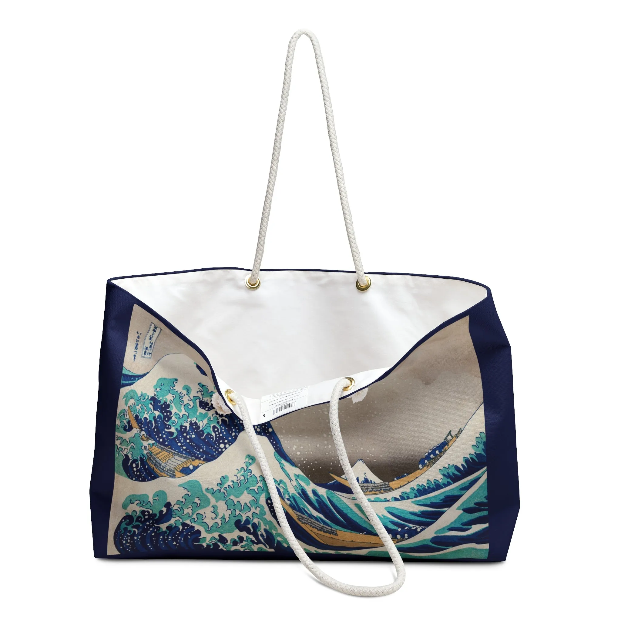 The Great Wave off Kanagawa by Katsushika Hokusai Weekender Bag