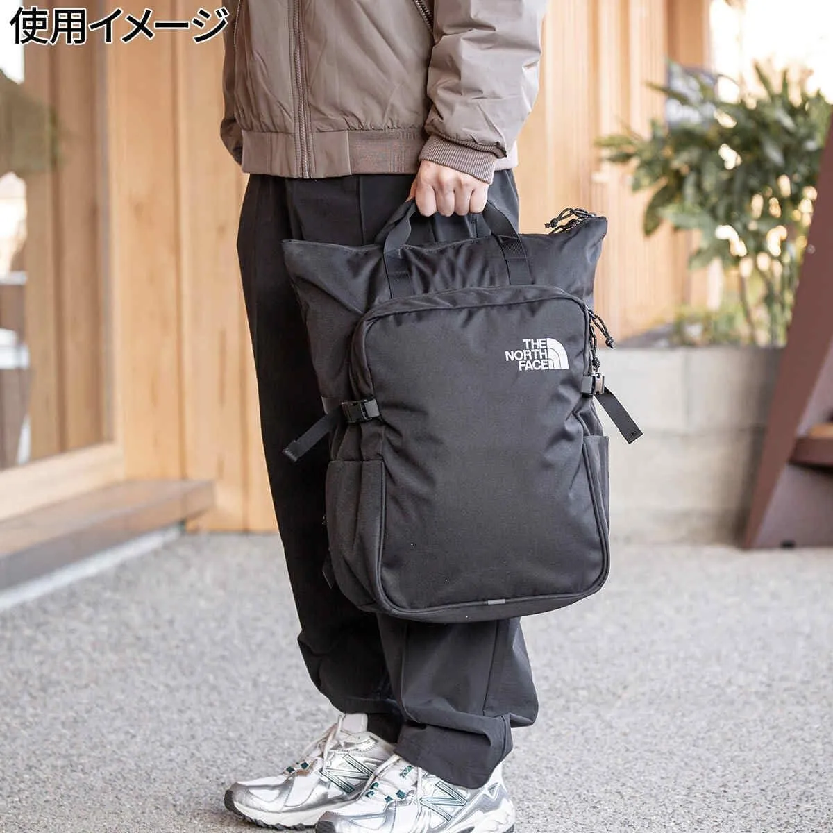 THE NORTH FACE(ザノースフェイス) Tote Bag, Black, One Size