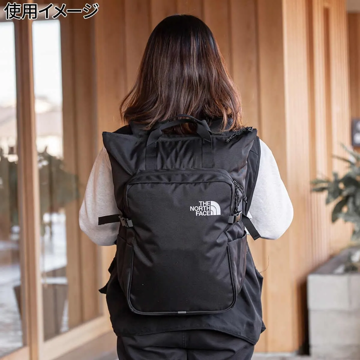 THE NORTH FACE(ザノースフェイス) Tote Bag, Black, One Size
