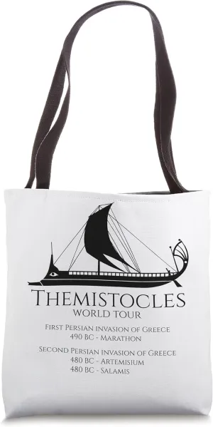 Themistocles World Tour - Ancient Greek Athenian Trireme Tote Bag