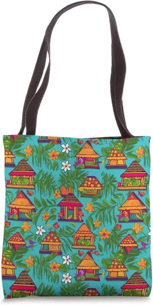 Tiki Hut Heaven Tote Bag