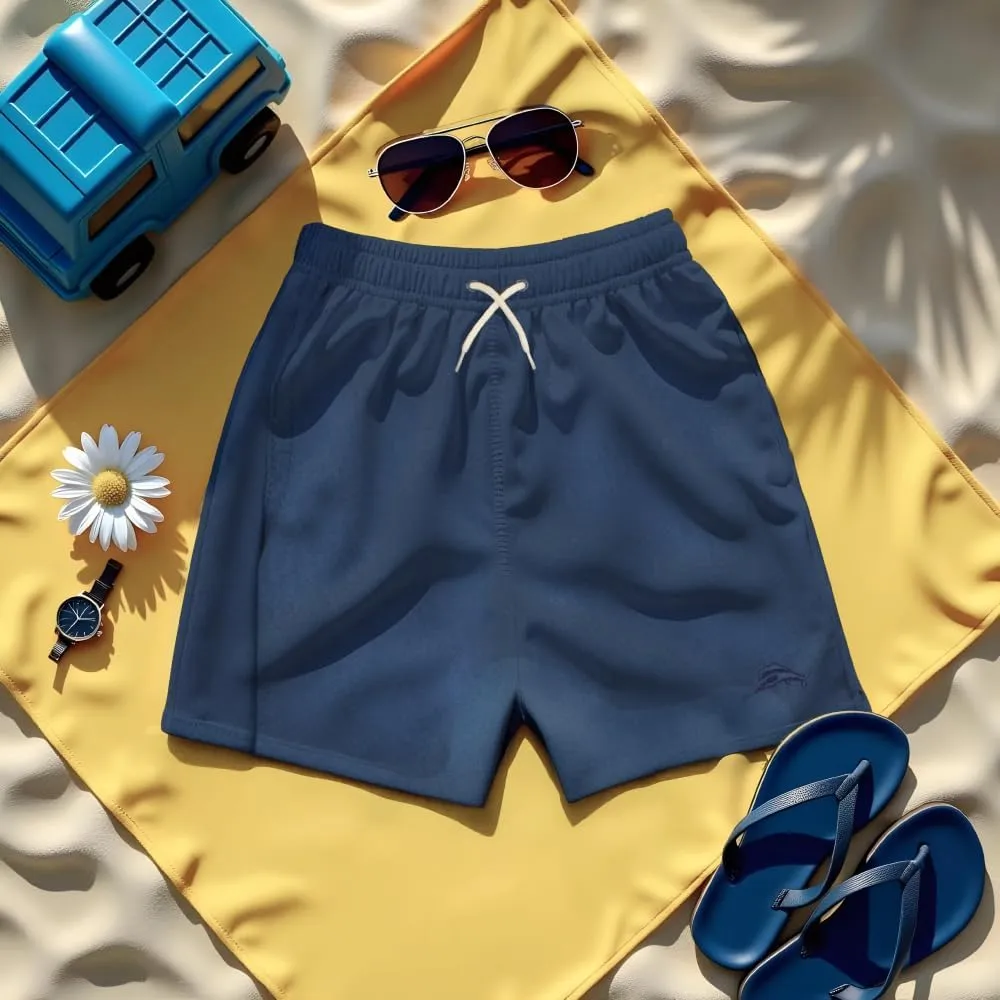 Tommy Bahama Boys Hawaiian Button Down Short Sleeve Shirt & Elastic Waist Shorts Set, Casual 2-Piece Summer Outfit for Kids