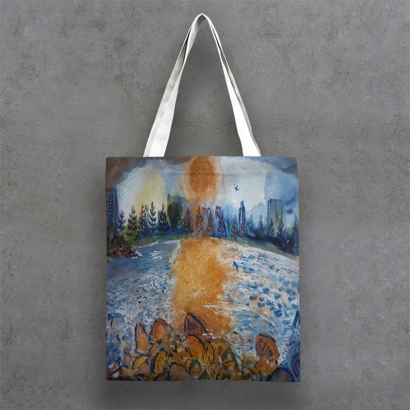 Tote Bags Manly and Sydney Harbour Coastal Art