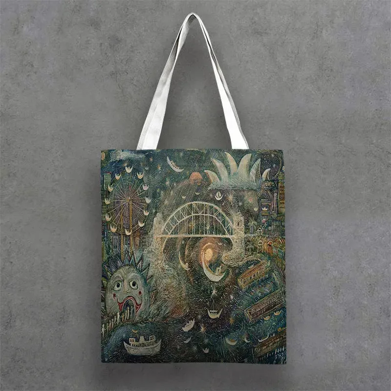 Tote Bags Manly and Sydney Harbour Coastal Art