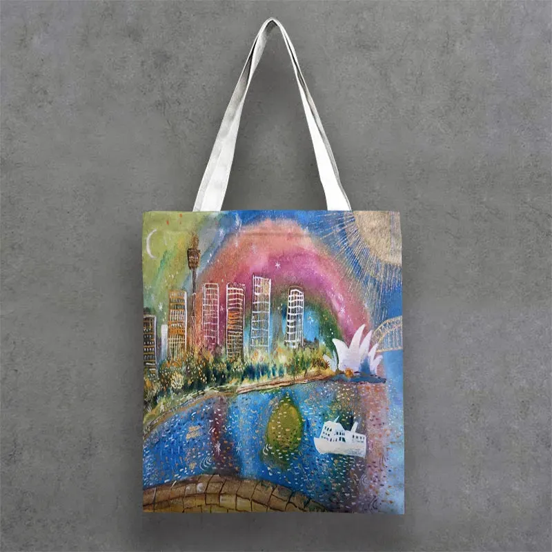 Tote Bags Manly and Sydney Harbour Coastal Art