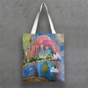 Tote Bags Manly Sydney Seaside Art